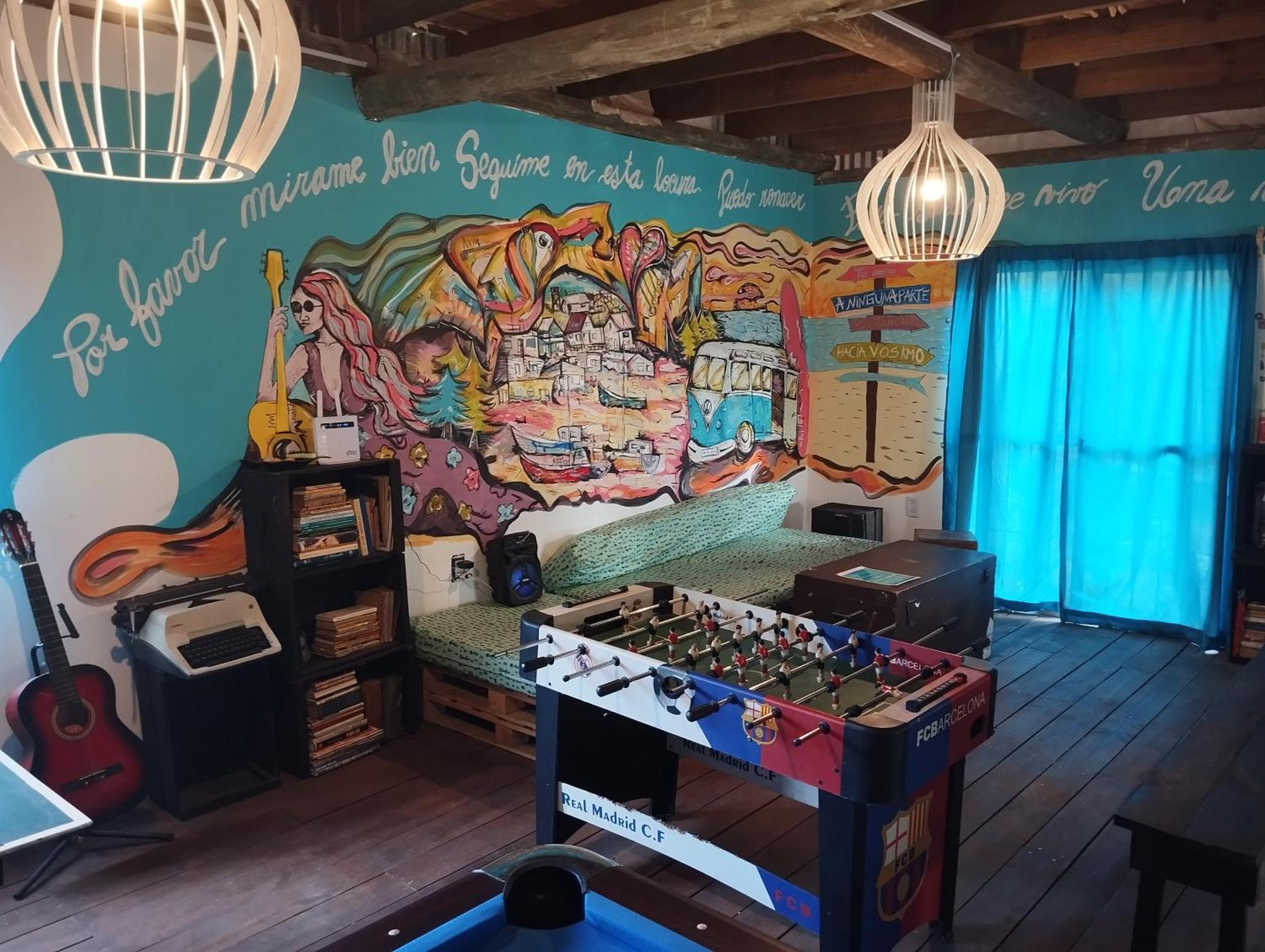 Casa Copada Vandrarhem Punta Del Diablo Exteriör bild