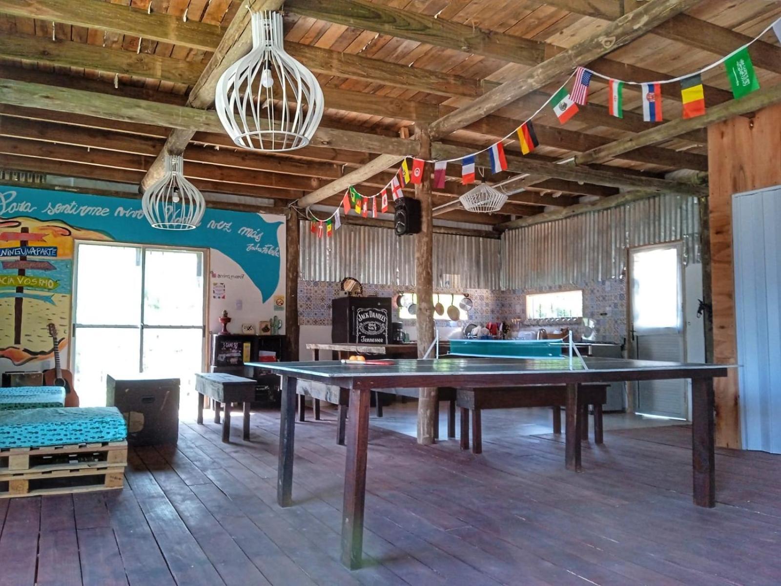 Casa Copada Vandrarhem Punta Del Diablo Exteriör bild