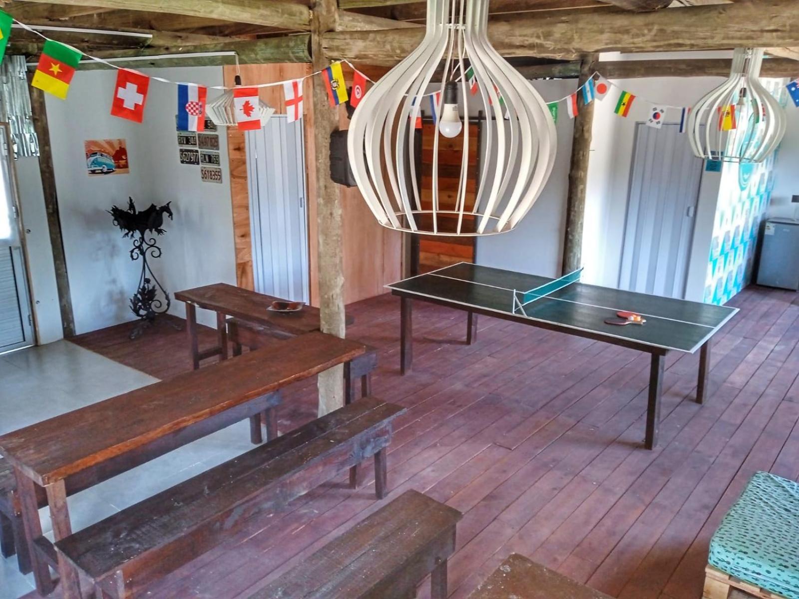 Casa Copada Vandrarhem Punta Del Diablo Exteriör bild